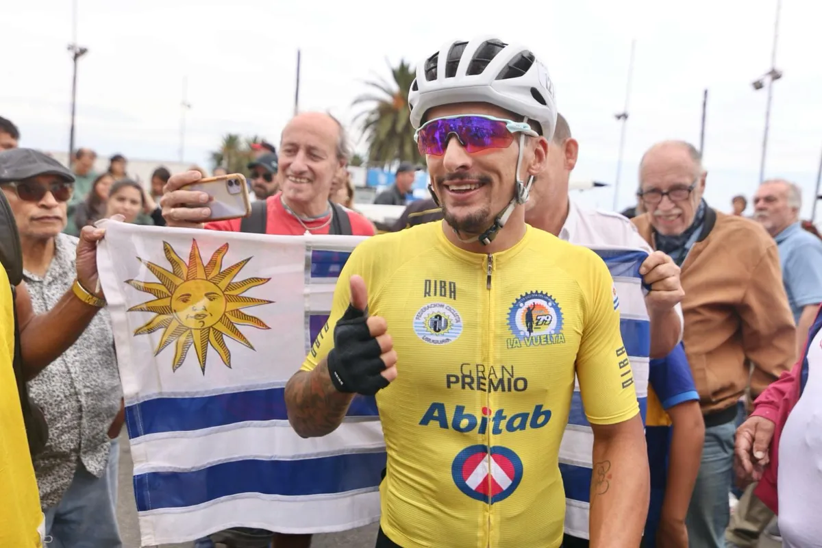 Vuelta Ciclista del Uruguay: Juan Caorsi ganó, sorprendió a todos y se metió en la historia