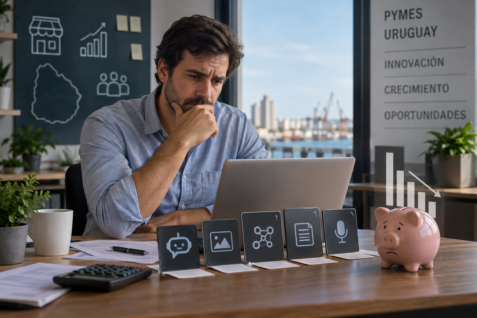 Las pymes uruguayas postergan la rentabilidad al encargar pruebas sueltas de inteligencia artificial