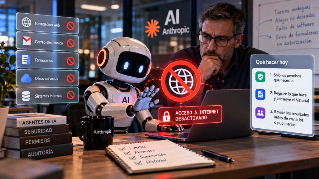 Agentes de IA: Anthropic corta internet en todas sus evaluaciones