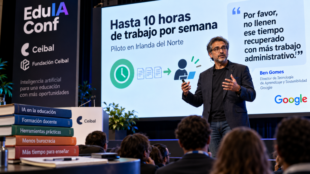 IA en la educación: Google pide no llenar de trámites el tiempo