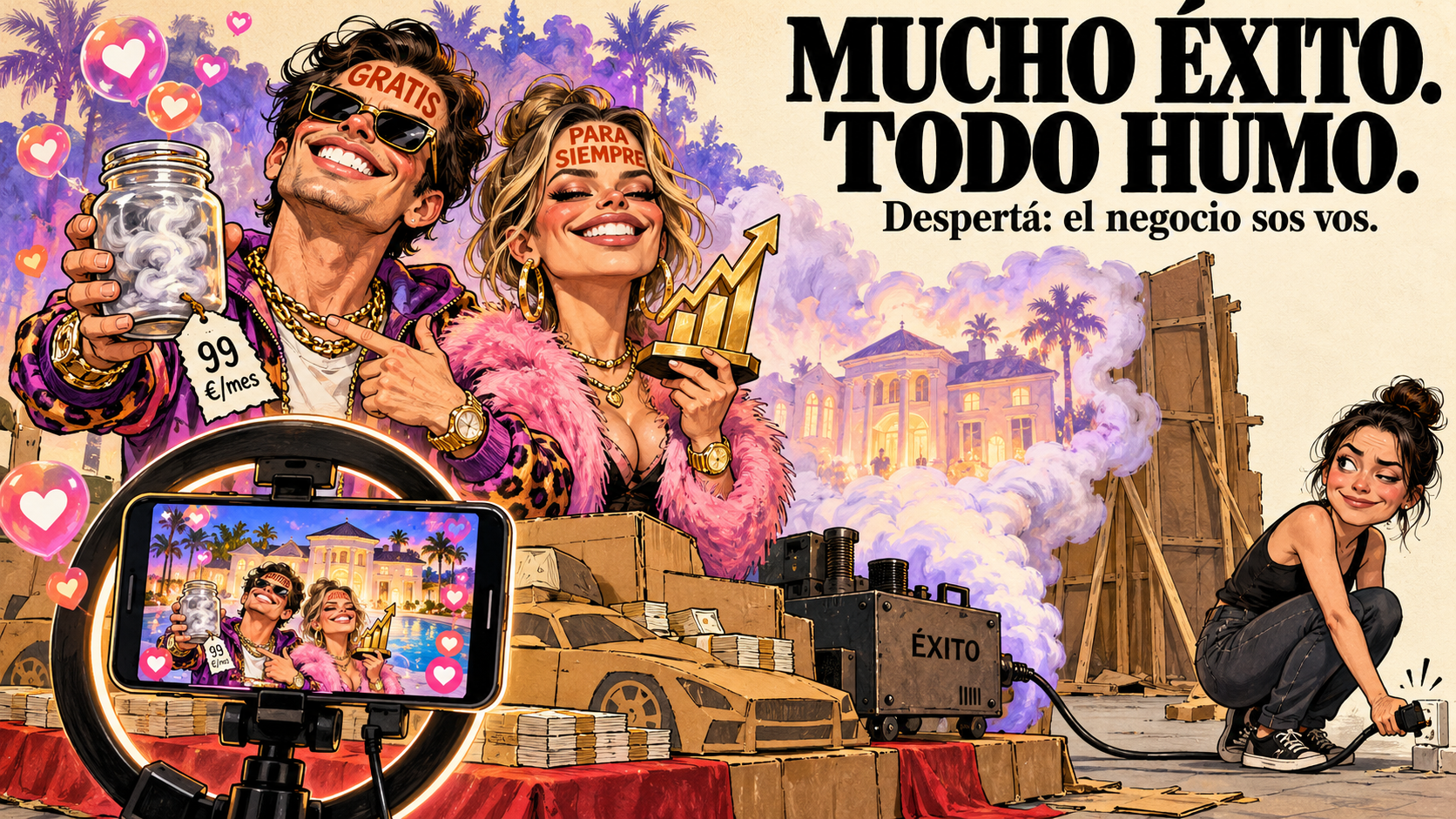 Los vendedores de humo